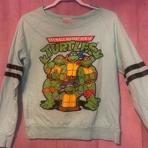 Nickelodeon Teenage Mutant Ninja Turtles Long Sleeve Shirt size Women’s Medium
